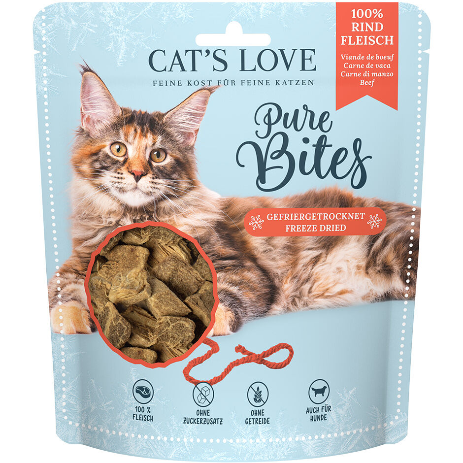 CAT'S LOVE Premium Cat treats beef buy now